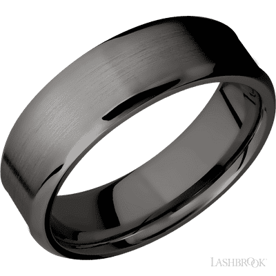Tantalum Noir with Satin , Polish Finish and 14K Yellow Gold Inlay
