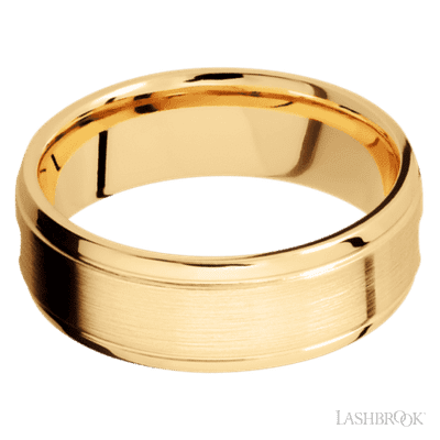 14K Yellow Gold with Polish , Polish Finish - view 3