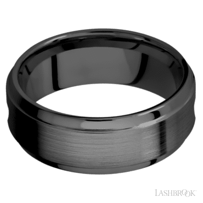 Zirconium with Polish , Polish Finish - view 3