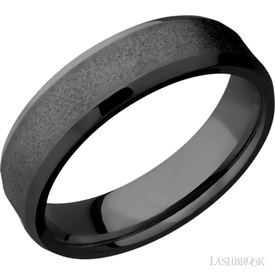 Zirconium with Satin , Polish Finish