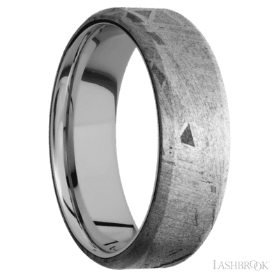 Meteorite with None Finish and Titanium - view 2