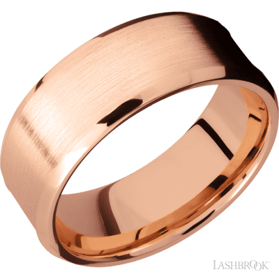 14K Rose Gold with Polish , Polish Finish - view 1
