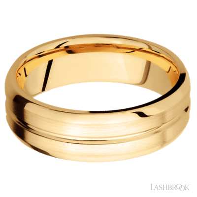 14K Yellow Gold with Polish , Polish Finish - view 3