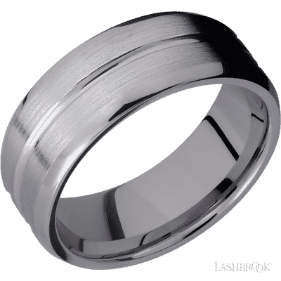 Tantalum with Polish , Anglesatin Finish