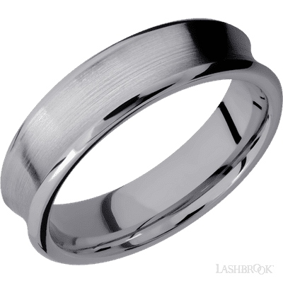 Tantalum with Satin , Polish Finish and 14K Rose Gold Inlay