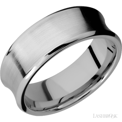 Titanium with Hammer , Polish Finish