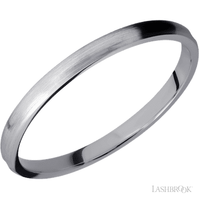 Tantalum with Polish Finish Custom Wedding Band