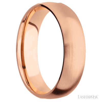 14K Rose Gold with Polish Finish - view 2