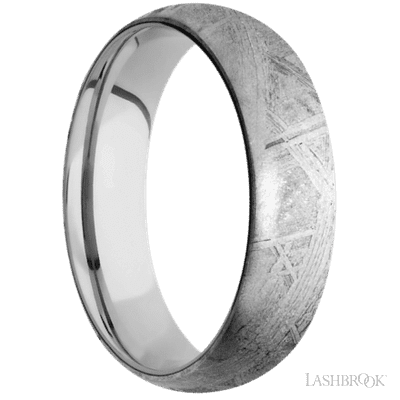 Meteorite with None Finish and Titanium - view 2