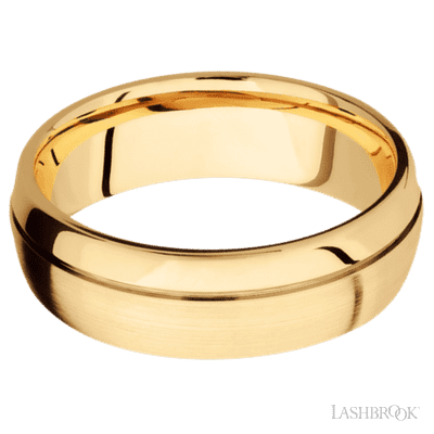 14K Yellow Gold with Polish , Polish Finish - view 3