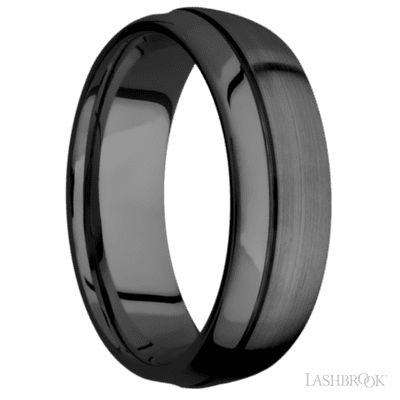 Zirconium with Polish , Polish Finish - view 2