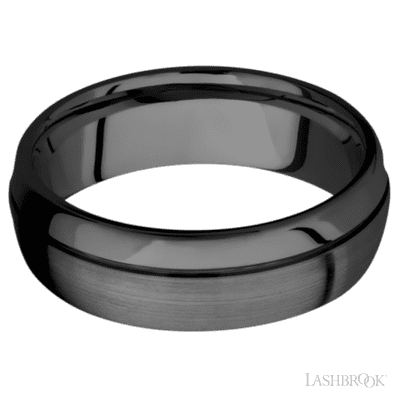 Zirconium with Polish , Polish Finish - view 3