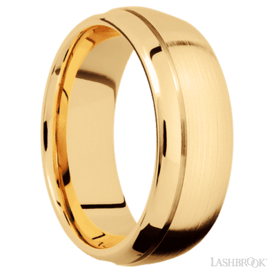14K Yellow Gold with Polish , Polish Finish - view 2
