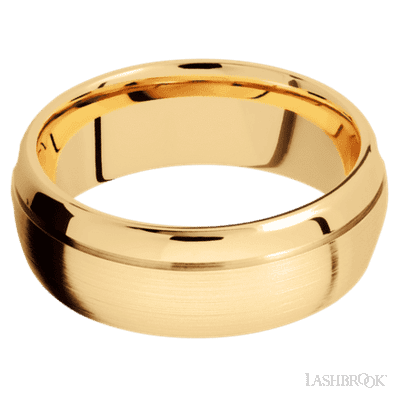 14K Yellow Gold with Polish , Polish Finish - view 3