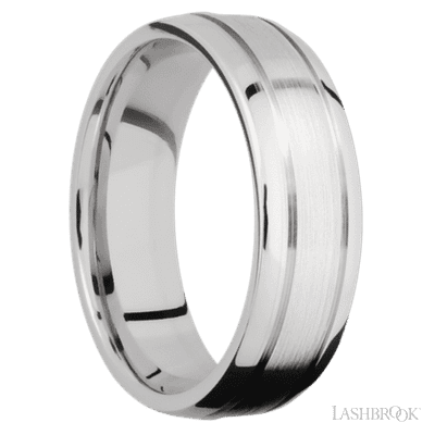 14K White Gold with Polish , Polish Finish - view 2