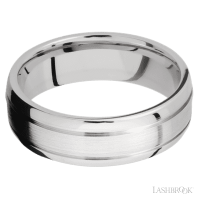 14K White Gold with Polish , Polish Finish - view 3