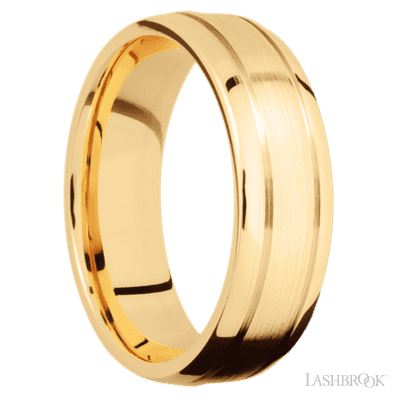 14K Yellow Gold with Polish , Polish Finish - view 2