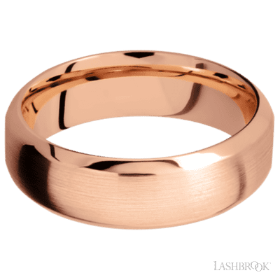 14K Rose Gold with Polish , Polish Finish - view 3