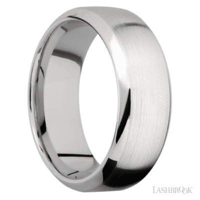 14K White Gold with Polish , Polish Finish - view 2