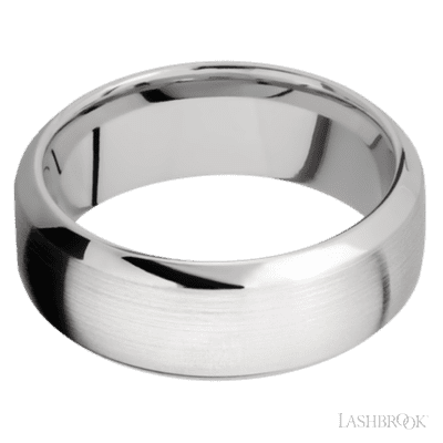14K White Gold with Polish , Polish Finish - view 3