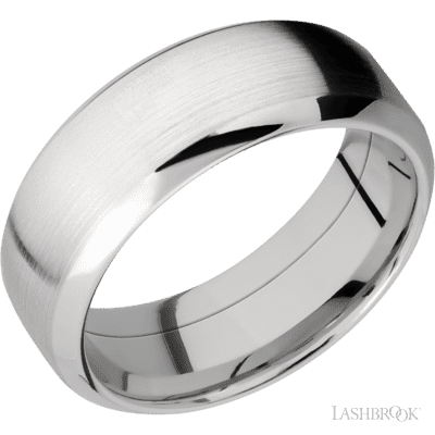 Cobalt Chrome with Polish , Polish Finish and Tantalum Inlay