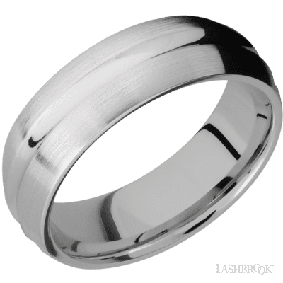 Titanium with Polish , Stone Finish