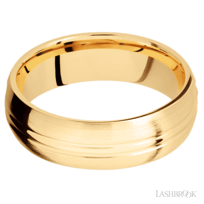 14K Yellow Gold with Polish , Polish Finish - view 3