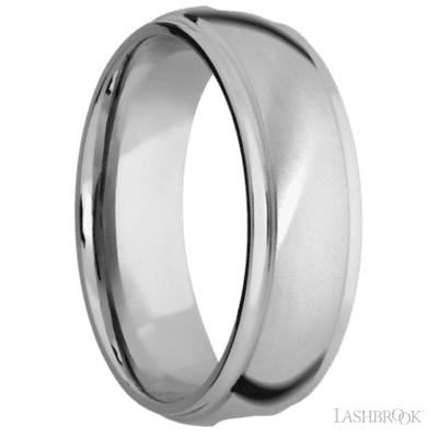 14K White Gold with Polish , Polish Finish - view 2