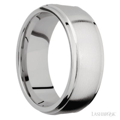 14K White Gold with Polish , Polish Finish - view 2