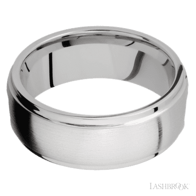14K White Gold with Polish , Polish Finish - view 3
