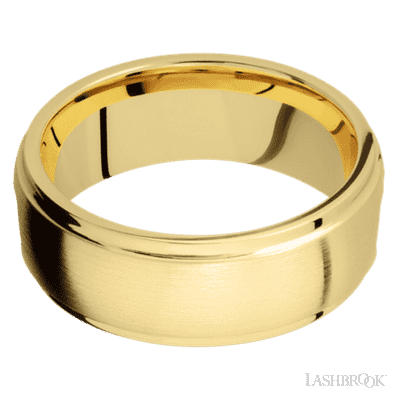 14K Yellow Gold with Polish , Polish Finish - view 3