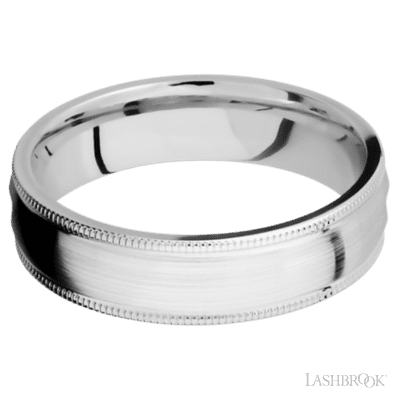14K White Gold with Polish Finish - view 3