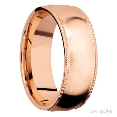 18K Rose Gold with Polish Finish - view 2