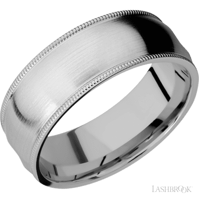 Titanium with Polish Finish and Marble Sleeve