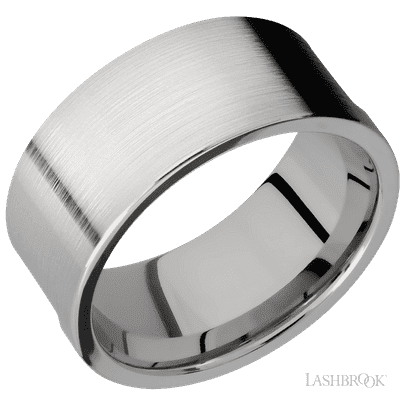 Titanium with Polish Finish and Carbon Fiber Inlay