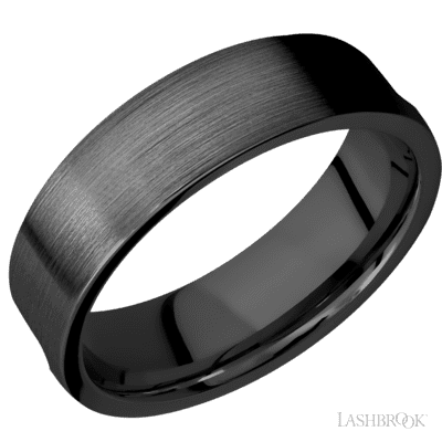 Tantalum with Polish Finish and Zirconium Inlay