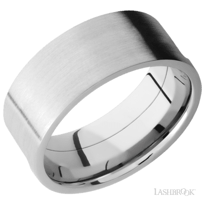 Cobalt Chrome with Polish Finish and Cobalt Chrome Inlay