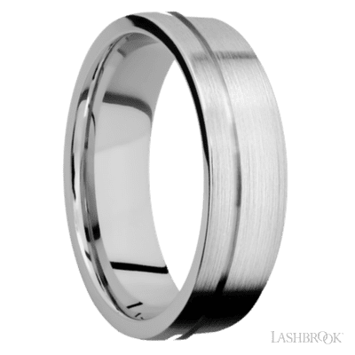 14K White Gold with Polish , Polish Finish - view 2