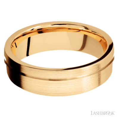 14K Yellow Gold with Polish , Polish Finish - view 3