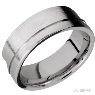 Titanium with Sand , Polish Finish