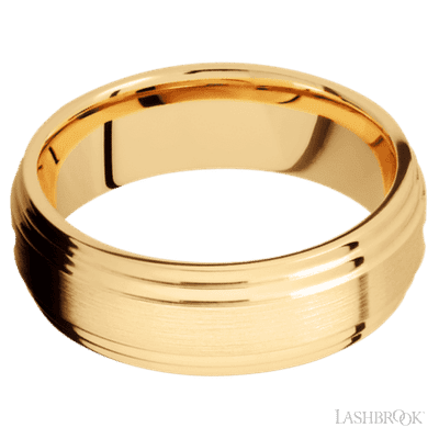 14K Yellow Gold with Polish , Polish Finish - view 3