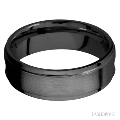 Zirconium with Polish , Polish Finish - view 3