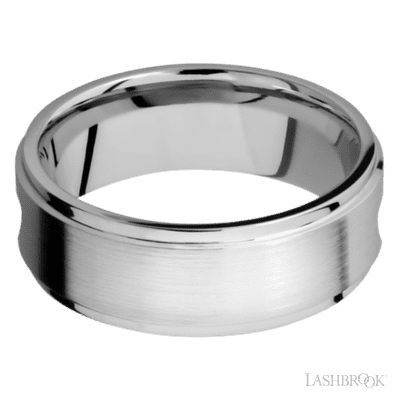 14K White Gold with Polish , Polish Finish - view 3
