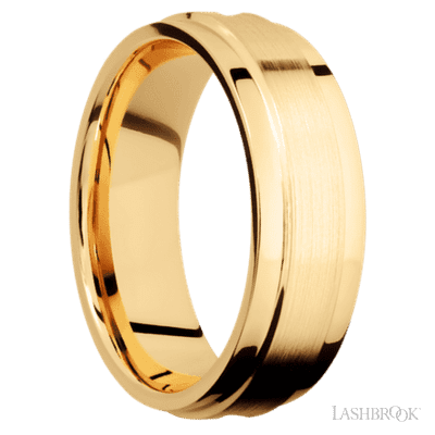 14K Yellow Gold with Polish , Polish Finish - view 2