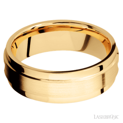 14K Yellow Gold with Polish , Polish Finish - view 3