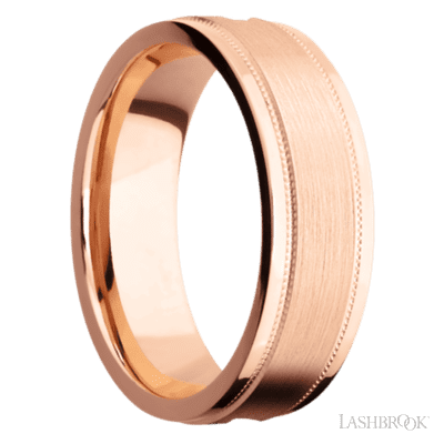 14K Rose Gold with Polish , Polish Finish - view 2
