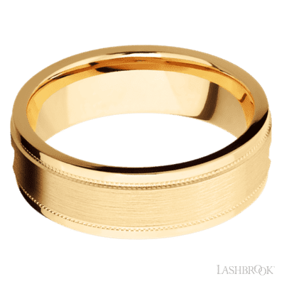 14K Yellow Gold with Polish , Polish Finish - view 3