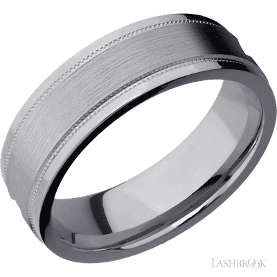 Tantalum with Satin , Polish Finish