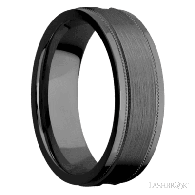 Zirconium with Polish , Polish Finish - view 2