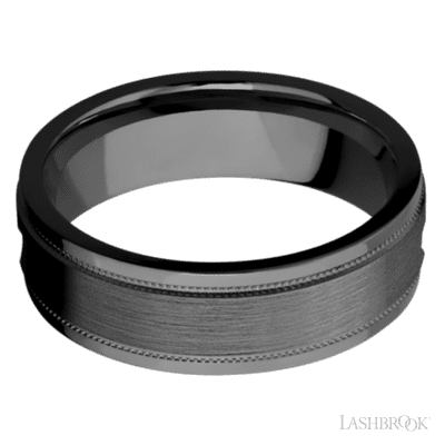 Zirconium with Polish , Polish Finish - view 3